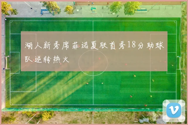 湖人新秀席菲诺夏联首秀18分助球队逆转热火