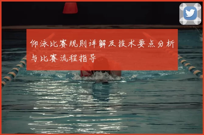 仰泳比赛规则详解及技术要点分析与比赛流程指导